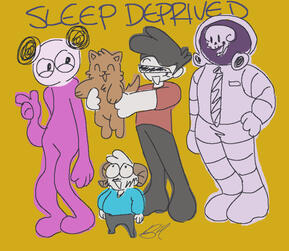 Fanart for podcast SleepDeprived