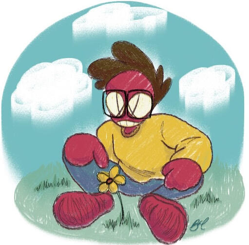 Fanart of mutual @AceThePlumber on Twitter